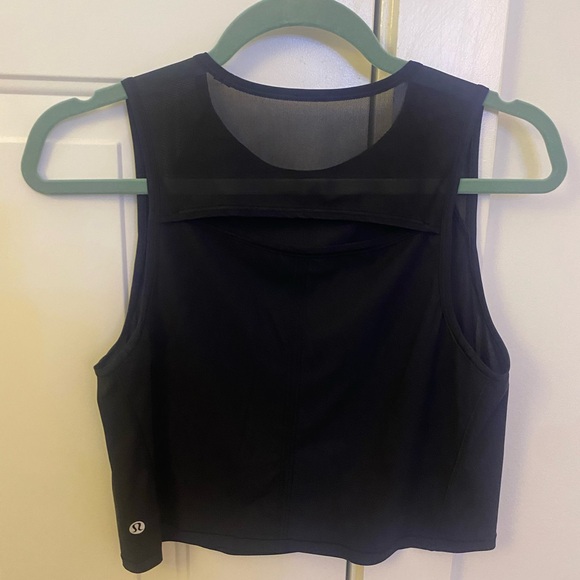 Lululemon Sculpt Tank Cropped Size 2 - Picture 3 of 4